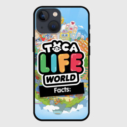 Чехол для iPhone 13 mini Toca Boca world, планета игры
