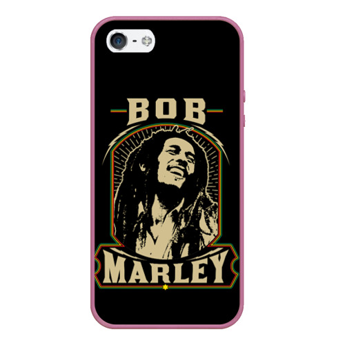 Чехол для iPhone 5/5S матовый Great Bob, цвет розовый