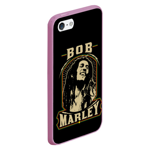 Чехол для iPhone 5/5S матовый Great Bob, цвет розовый - фото 3