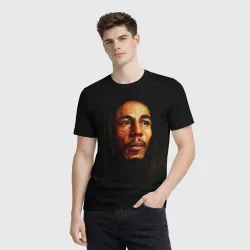 Мужская футболка 3D Bob Marley Art - фото 2