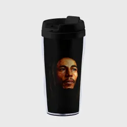 Термокружка-непроливайка Bob Marley Art