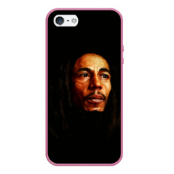 Чехол для iPhone 5/5S матовый Bob Marley Art