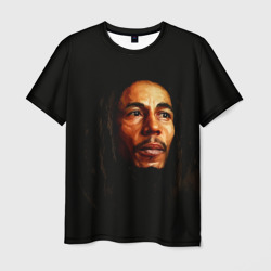 Bob Marley Art – Мужская футболка 3D с принтом купить со скидкой в -26%