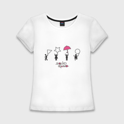 Женская футболка хлопок Slim Сахарные Соты Squid Game