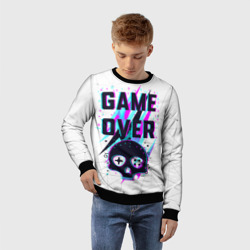 Детский свитшот 3D Game over - neon 3D - фото 2