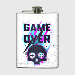 Фляга Game over - neon 3D