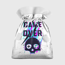 Подарочный 3D мешок Game over - neon 3D