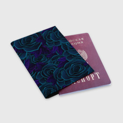 Обложка для паспорта матовая кожа Пепельная Роза - фото 2