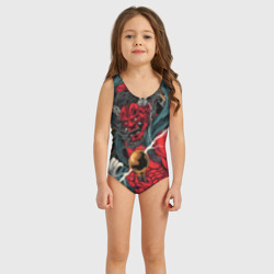 Детский купальник 3D Бог грома Райдзин