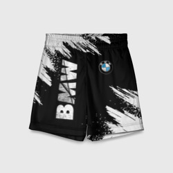 Детские спортивные шорты 3D BMW grunge БМВ гранж