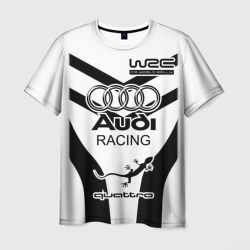 Мужская футболка 3D Audi Quattro