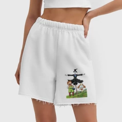 Женские шорты oversize футер хлопок TurnipHead - фото 2