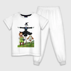Детская пижама с белой футболкой TurnipHead