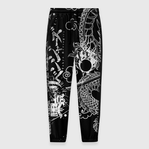 Мужские брюки с принтом Аниме Tokyo Revengers: дракон, вид спереди №1