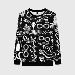 Женский свитшот 3D Токийские мстители логобомбинг Tokyo Revengers logobombing