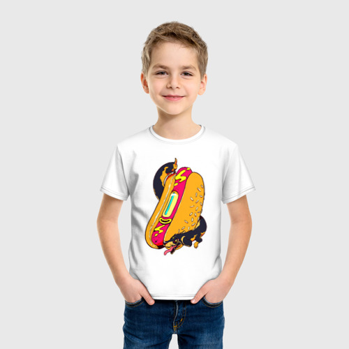 Детская футболка хлопок HotDog - фото 3