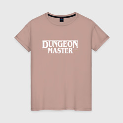 Светящаяся женская футболка Dungeon master Гачимучи белый