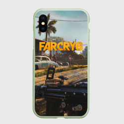Чехол для iPhone XS Max матовый Far Cry 6 game art
