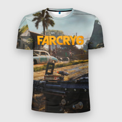 Мужская футболка 3D Slim Far Cry 6 game art