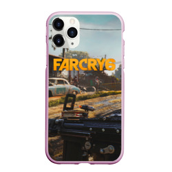 Чехол для iPhone 11 Pro Max матовый Far Cry 6 game art
