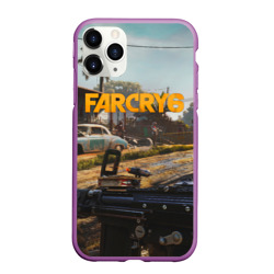 Чехол для iPhone 11 Pro Max матовый Far Cry 6 game art