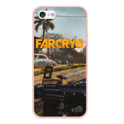 Чехол для iPhone 5/5S матовый Far Cry 6 game art
