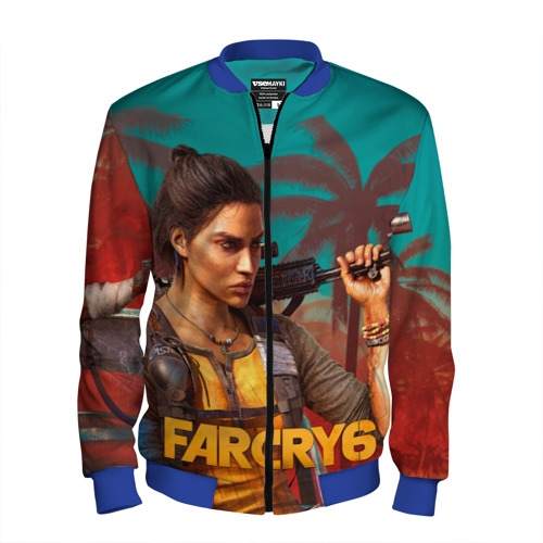 Мужской бомбер 3D Far Cry Dani Rojas, цвет синий