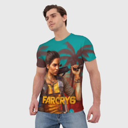 Мужская футболка 3D Far Cry Dani Rojas - фото 2