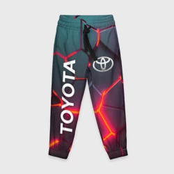 Детские брюки 3D Toyota 3D neon Тойота 3Д плиты неон