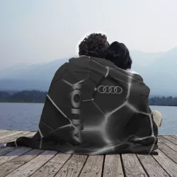 Плед 3D Audi grey 3D плиты - фото 2