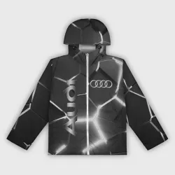 Женская ветровка 3D Audi grey 3D плиты