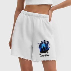 Женские шорты oversize футер хлопок Ходячий Замок Хаула - фото 2
