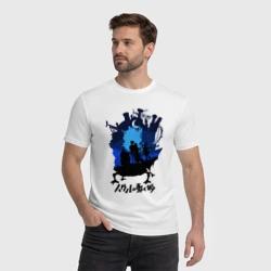 Мужская футболка хлопок Ходячий Замок Хаула - фото 2