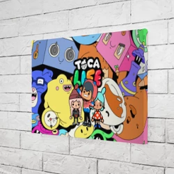 Холст прямоугольный Toca Boca life Герои - фото 2