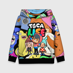 Детская толстовка 3D Toca Boca life Герои