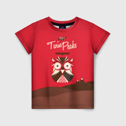 Детская футболка 3D Fire walk with me Twin Peaks