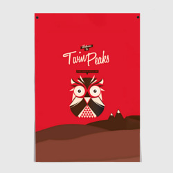 Постер Fire walk with me Twin Peaks