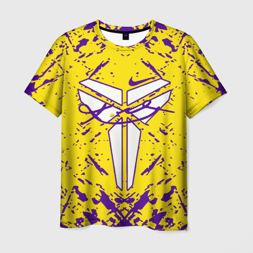 Мужская футболка с принтом Лейкерс| Los Angeles Lakers,, вид спереди №1
