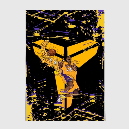 Постер Los Angeles Lakers NBA