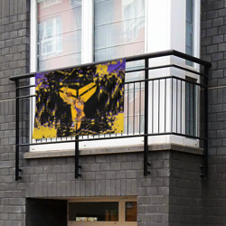 Флаг-баннер Los Angeles Lakers NBA - фото 2