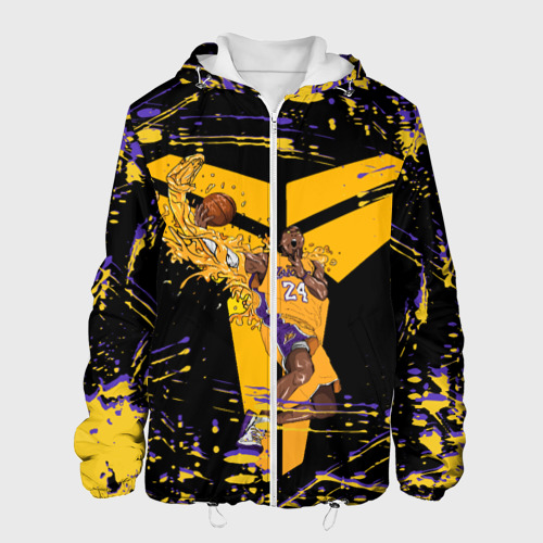Мужская куртка 3D Los Angeles Lakers NBA, цвет 3D печать