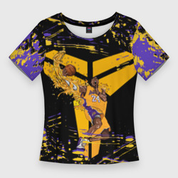 Женская футболка 3D Slim Los Angeles Lakers NBA