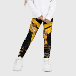 Детские леггинсы 3D Los Angeles Lakers NBA - фото 2