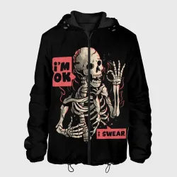 Мужская куртка 3D Я В Порядке Im Ok