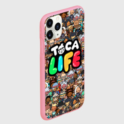 Чехол для iPhone 11 Pro Max матовый Toca Boca game Тока бока - фото 2