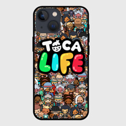 Чехол для iPhone 13 mini Toca Boca game Тока бока