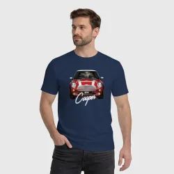Мужская футболка хлопок Авто Mini Cooper - фото 2