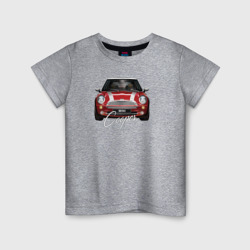 Детская футболка хлопок Авто Mini Cooper
