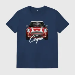 Мужская футболка хлопок Авто Mini Cooper