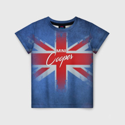 Детская футболка 3D Mini Cooper Великобритания